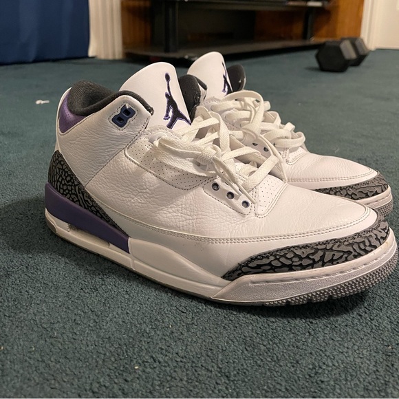 Dark Iris 3s Air Jordan - Picture 2 of 2